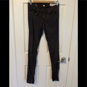 Rag and Bone Grey Wash Jeans